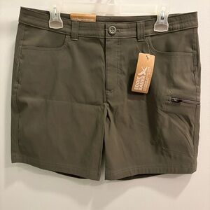 NWT Eddie Bauer Olive Green Women’s Shorts